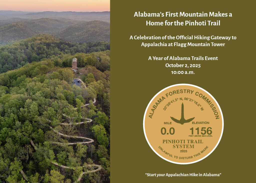 Alabama’s First Mountain Makes a Home for the Pinhoti Trail: October 2, 2025